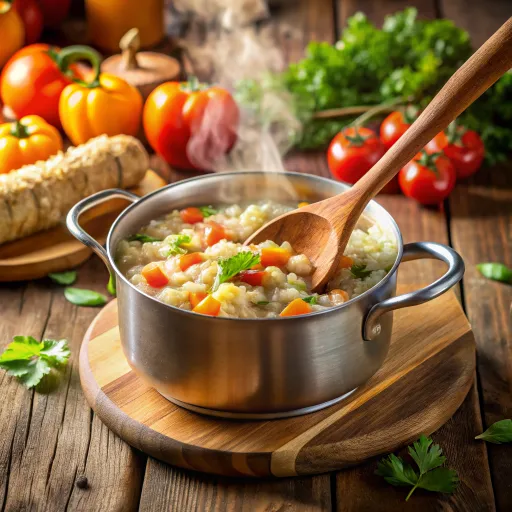 दलिया और सब्जियों की खिचड़ी